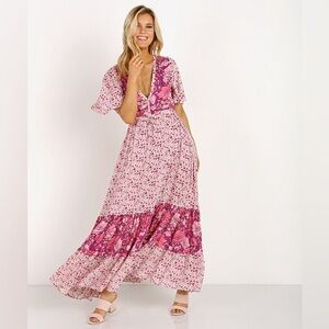 Spell Designs Winona Berry Gown